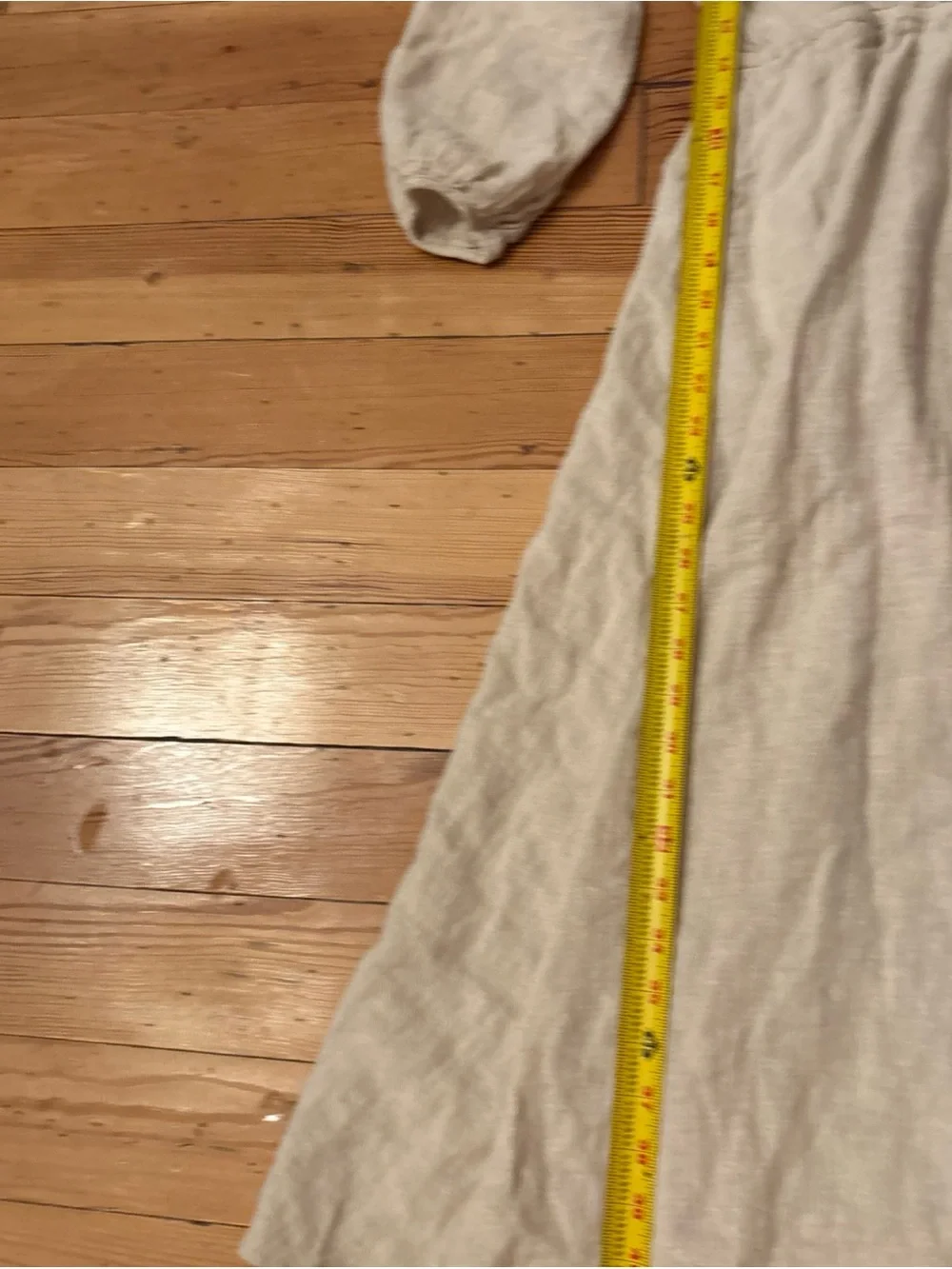 MADEWELL Women Size XS Linen Cotton Ruffle Neck Midi Dress